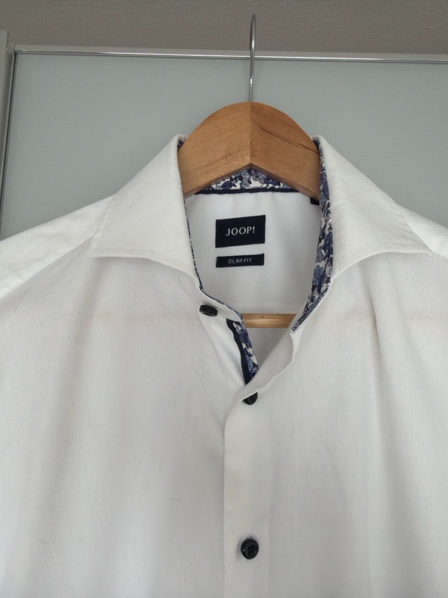 Joop Camicie: Joop Slim Fit Hemd 100% Baumwolle  – Usato da Dübendorf venduto da MariaS. 1