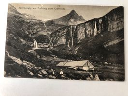 Werbenalp am Aufstieg zum Glärnisch 1919