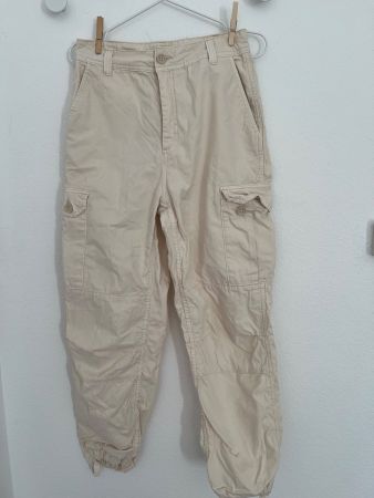 Tophop, Weisse Cargohose, Grösse EU 38