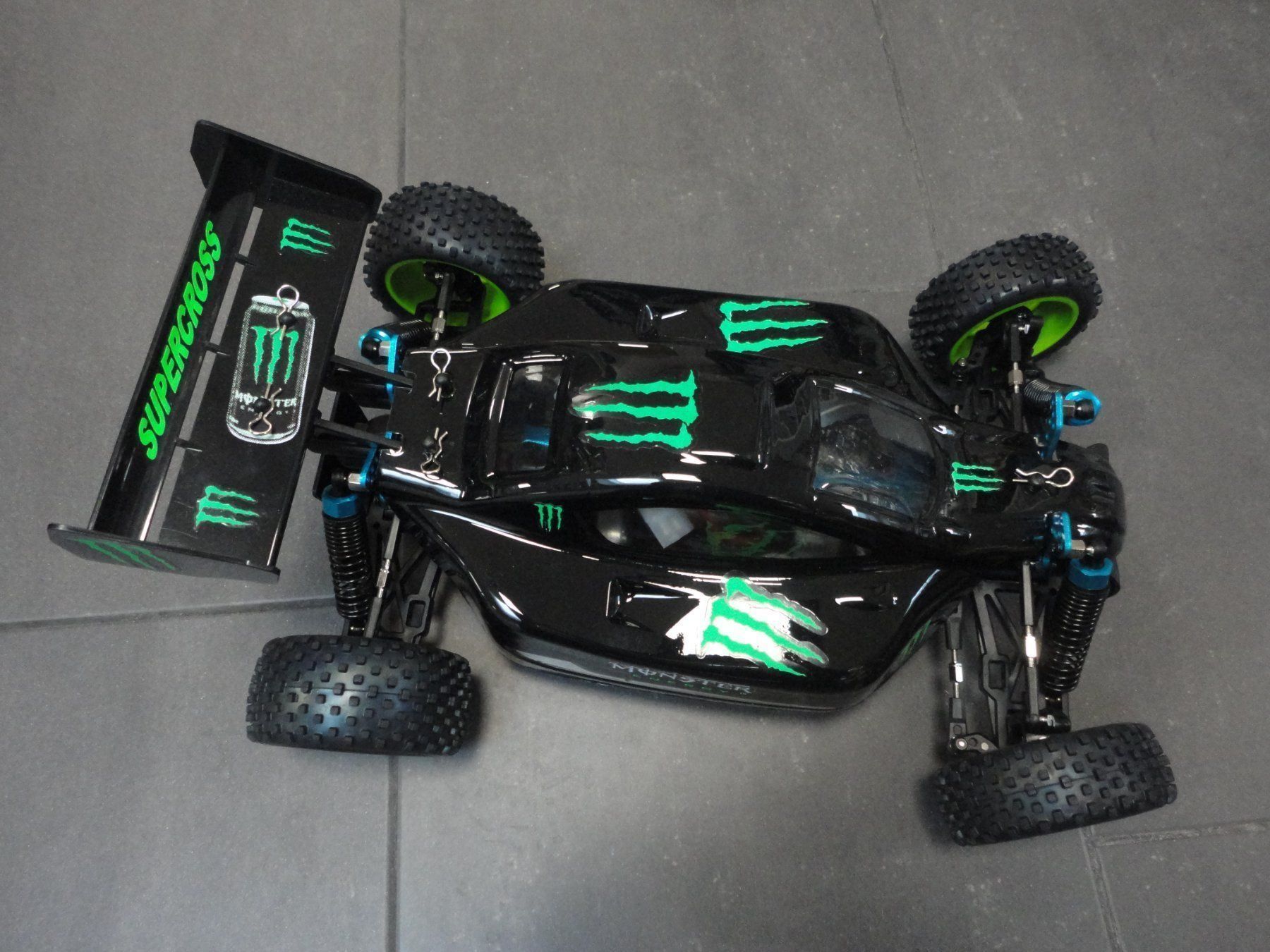 Modellismo RC: 4WD Buggy komplett-Set 1:10 NEU – Nuovo e nell'imballaggio originale da Horgen venduto da RcModell 1