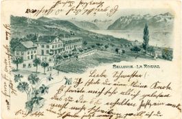 Bellevue   GE    -   La Rosiaz         en 1 9 0 4