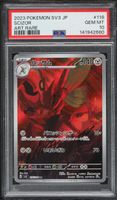Pokemon PSA 10 Scizor AR SV3 Japanese