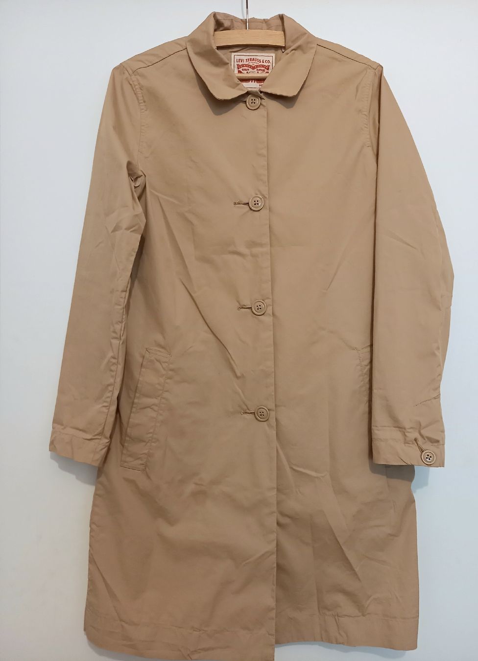 Levi's Mäntel: Levi's leichter Sommermantel Gr. S, beige – Gebraucht aus Zürich von Veramone