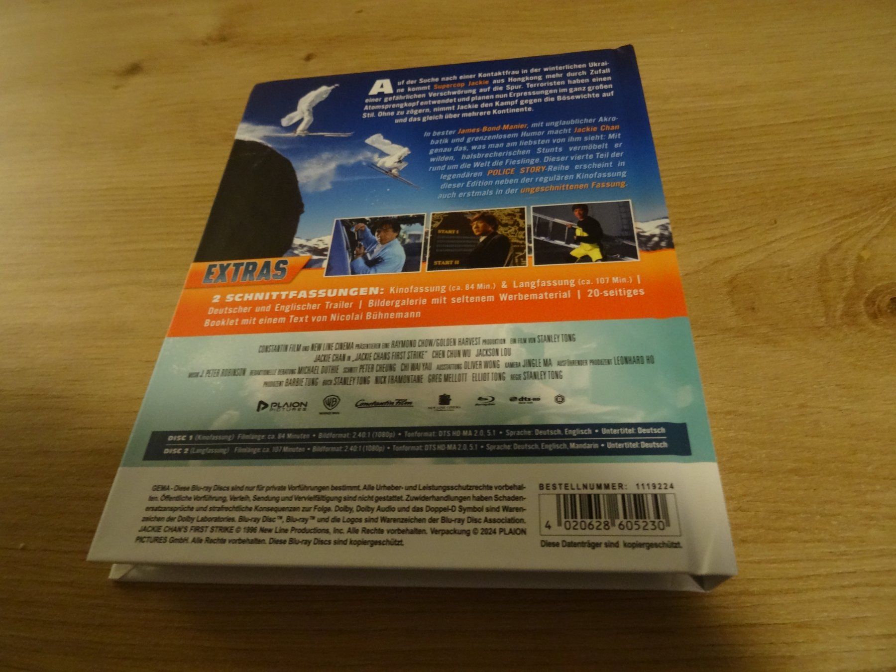 Alle DVDs: Jackie Chans First Strike Erstabschlag  Blu-ray MEDIABOOK – Gebraucht aus Olten von Disc-Verkauf 3
