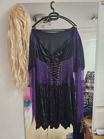 FASCHING KLEID HEXE XL BIS XXL