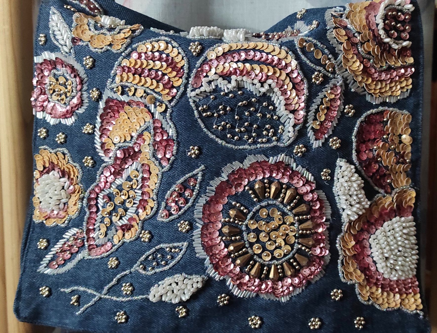 Borse da donna: Große Jeans-Umhängetasche – Usato da Neuhausen am Rheinfall venduto da noelle0810 2