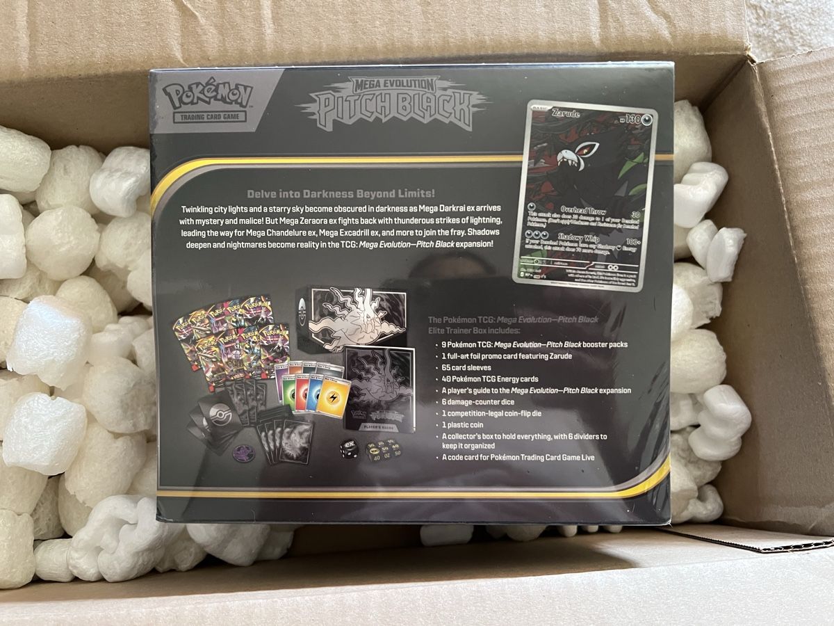 Pokémon Sammelbilder & Trading cards: Pokemon Elite Trainer Box Mega Evolution Pitch Black NEU! EN – Neu und originalverpackt aus Basel von JankaHavran 1