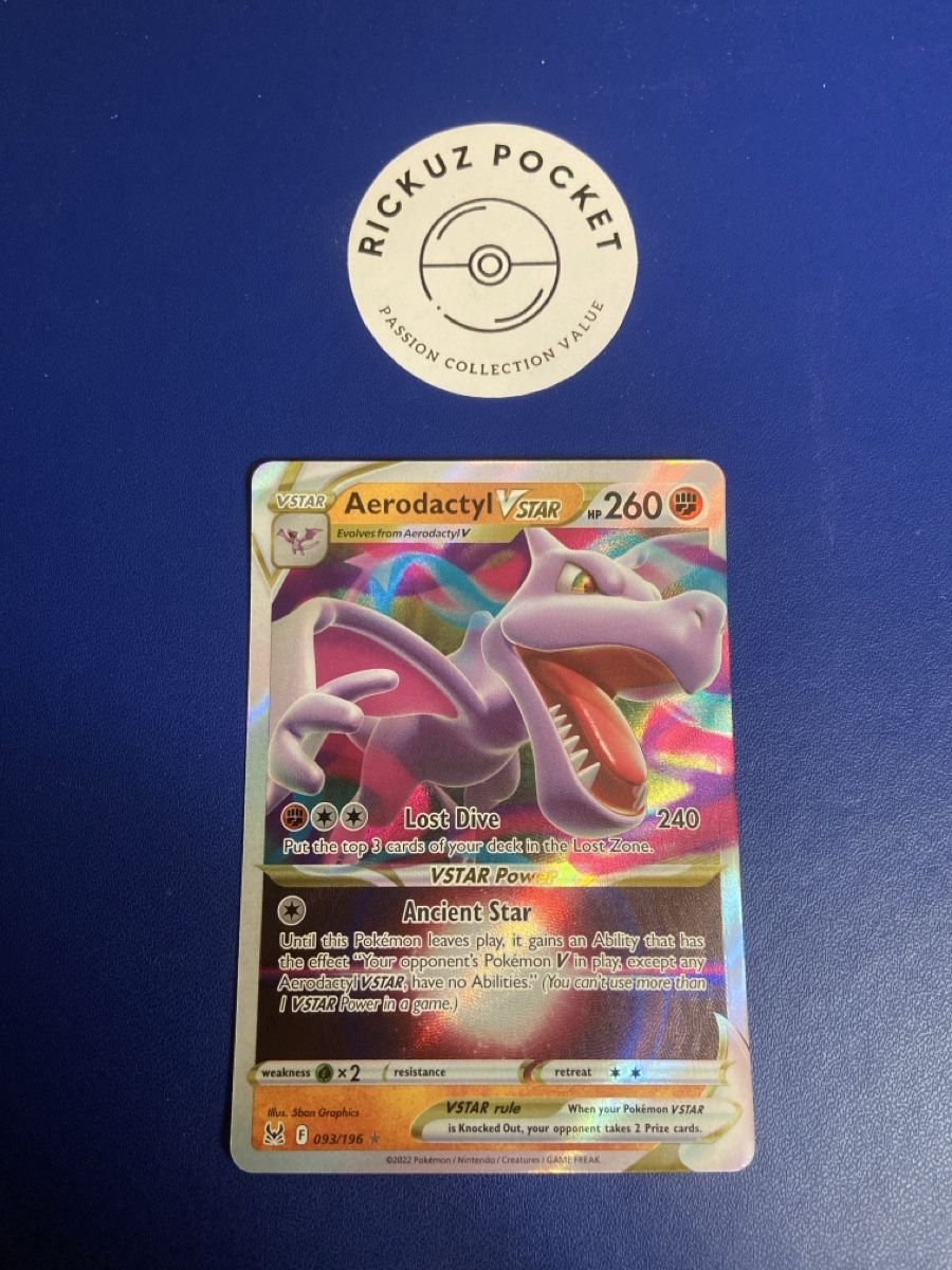 Pokémon Sammelbilder & Trading cards: Aerodactyl VSTAR #93 Pokémon Lost Origin – Gebraucht aus Montagnola von Rickuz