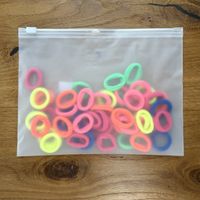 50 Haargummis Set, viele Farben, NEU!