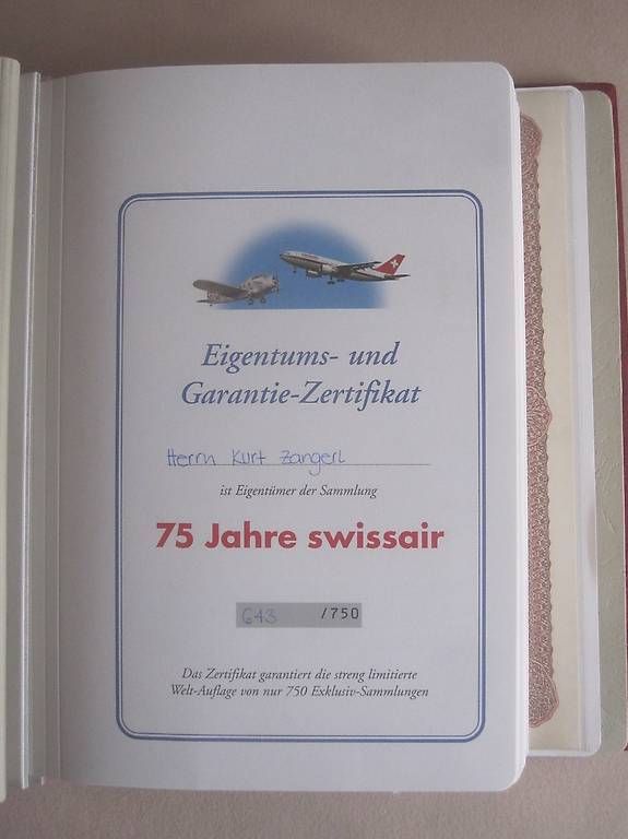 Libri: Schweiz. Luftfahrtgeschichte SWISSAIR – Nuovo e nell'imballaggio originale da Saland venduto da k_z_tny8 3