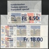 Sondermarken 24.9.1999, ZNr. 979-982