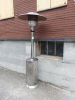 Wärmepilz Heizstrahler Gas 2,2m hoch 80cm Durchmesser