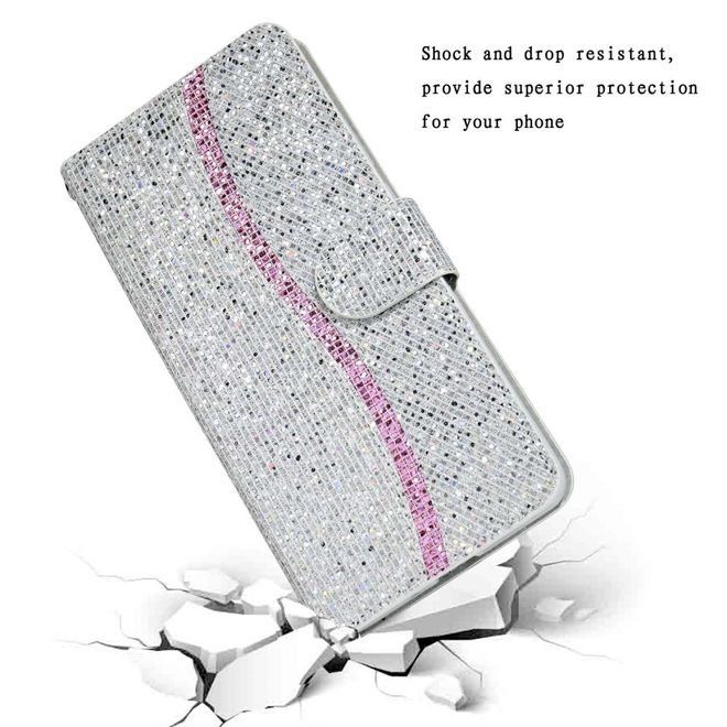 Covers & Schutzfolien: iPhone 14 Pro Max Handy Hülle - Glitzer Leder Bookcover – Neu und originalverpackt aus Luzern von LuzernVerkauft 7