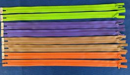8 RIRI-FLEX REISSVERSCHLÜSSE ALLE 35CM ALLE NEU