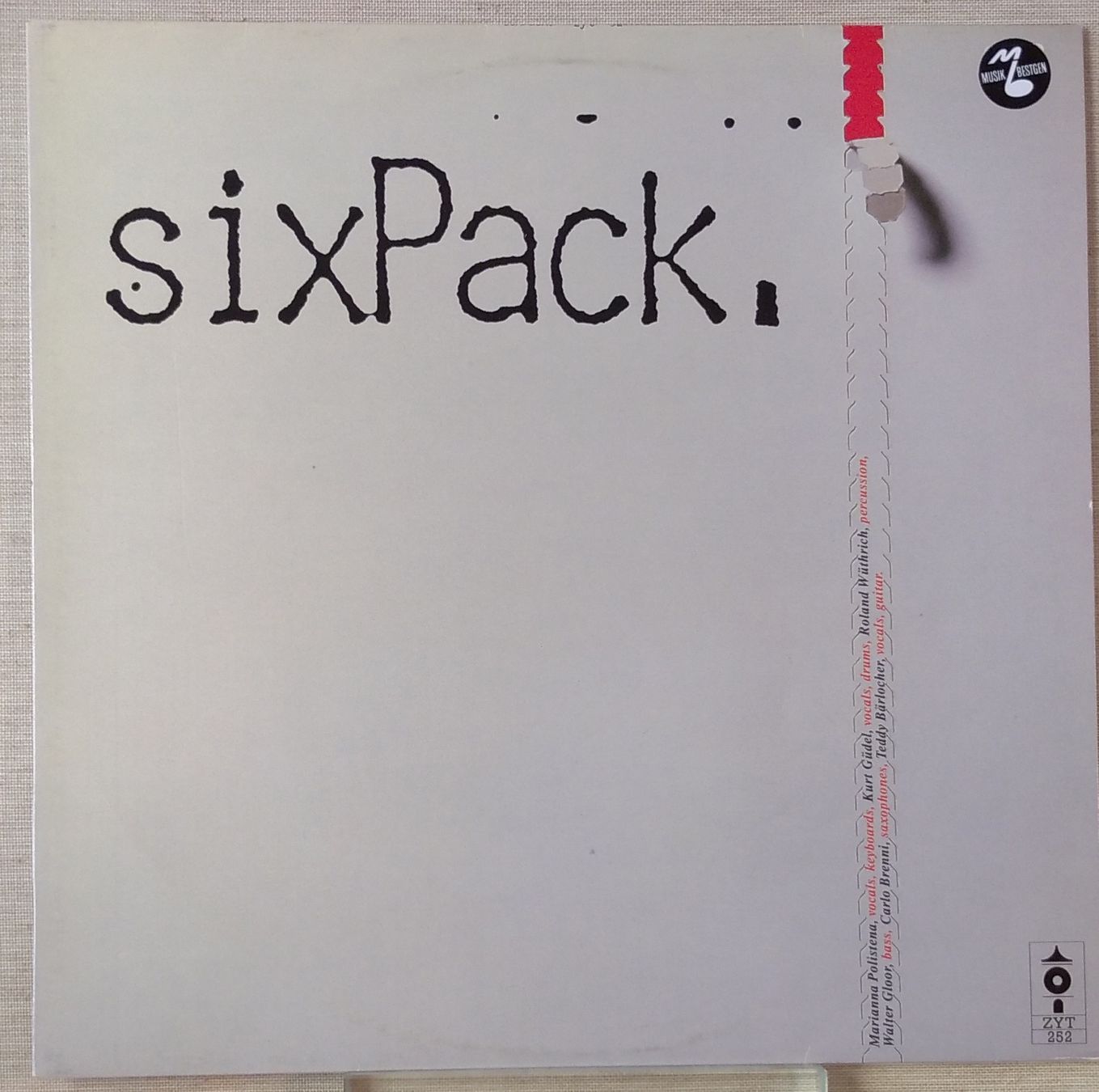 Schallplatten: Sixpack - Sixpack (LP) – Gebraucht aus Rubigen von Honda750