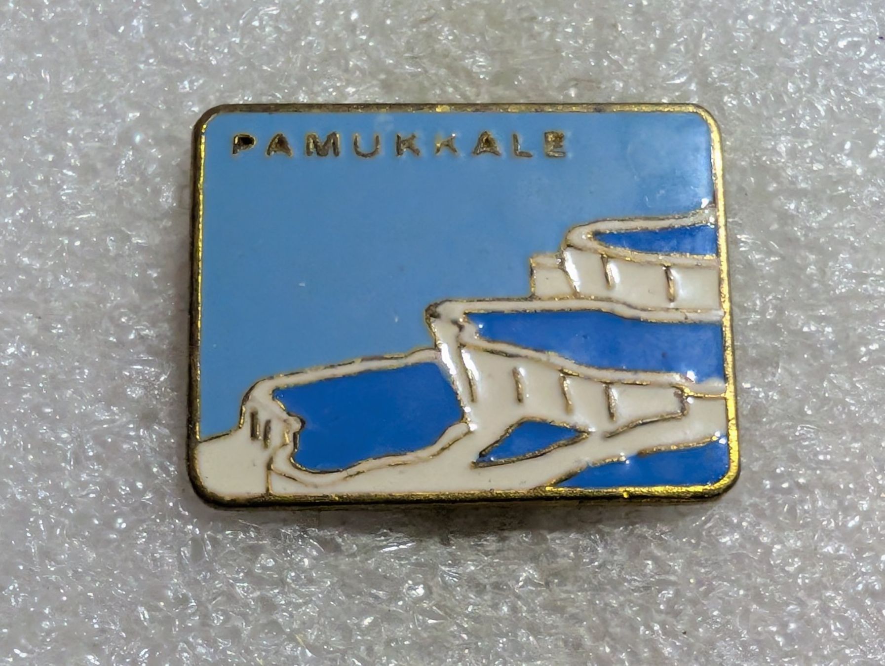Plaquettes & Badges: Ansteckpin 157: Pamukkale – D'occasion à Oppligen par Pin-Fall-Shop
