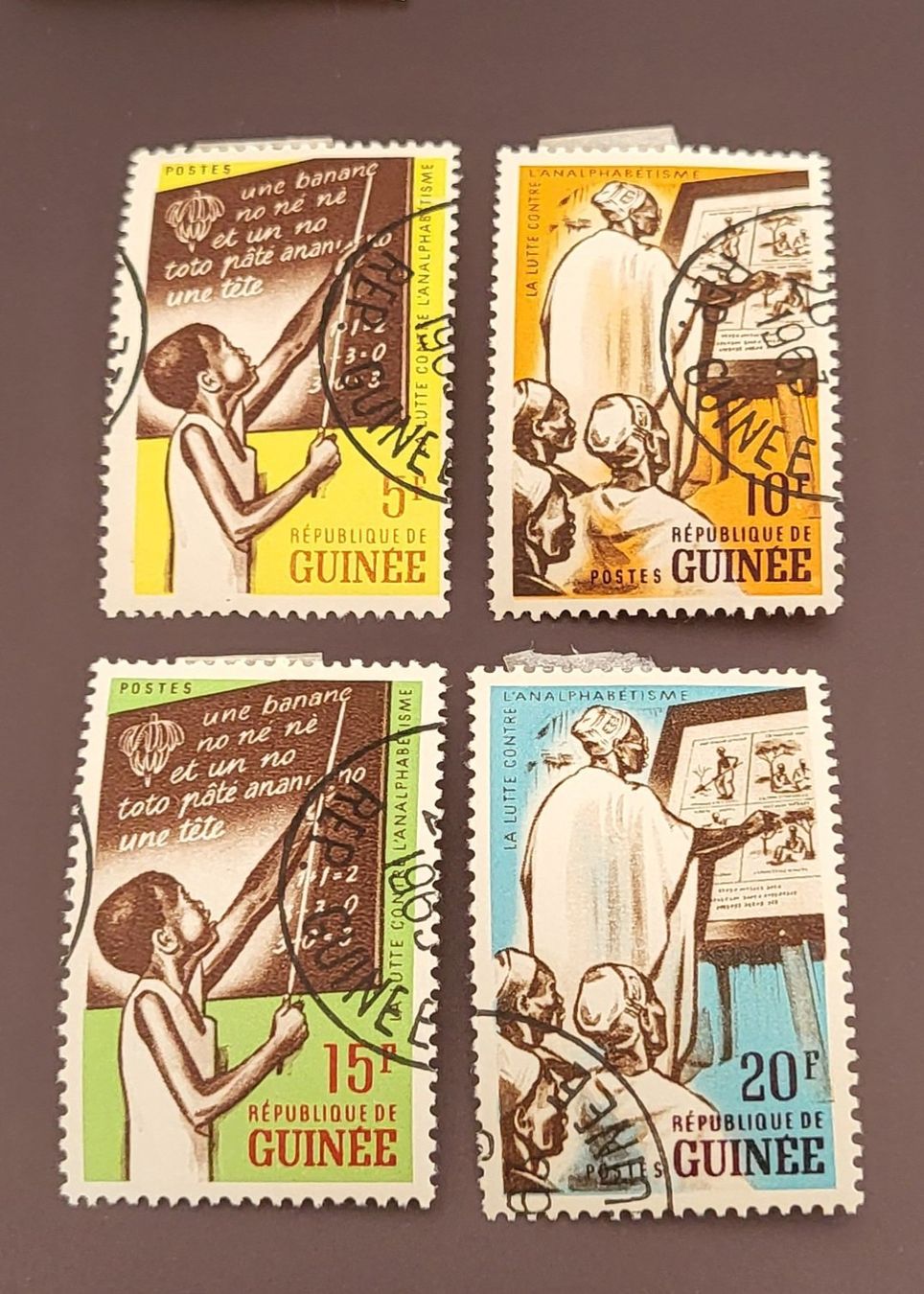 Tutti i francobolli: Guinea 1962 briefmarken – Usato da St Gallen venduto da Stampsalshobby