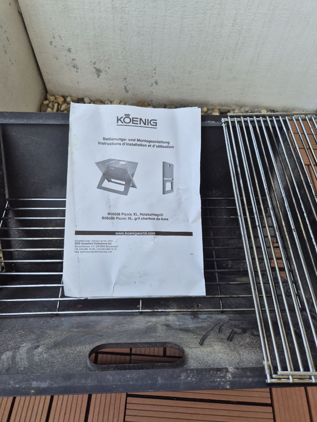 Grils: Holzkohlegrill von Koenig – D'occasion à Effretikon par fridolina01 3