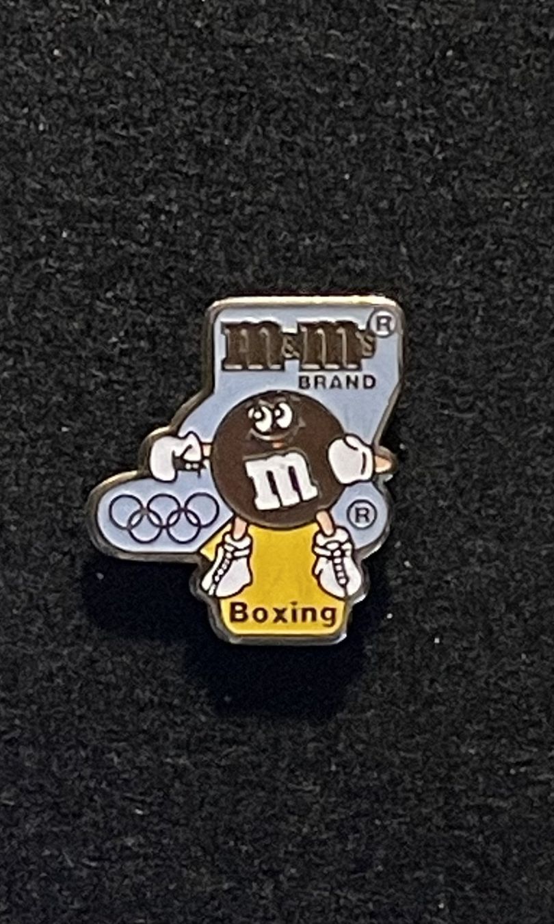 Placchette & Badge: Pin m&m's Olympia Boxing – Nuovo (secondo la descrizione) da Adliswil venduto da Manegg