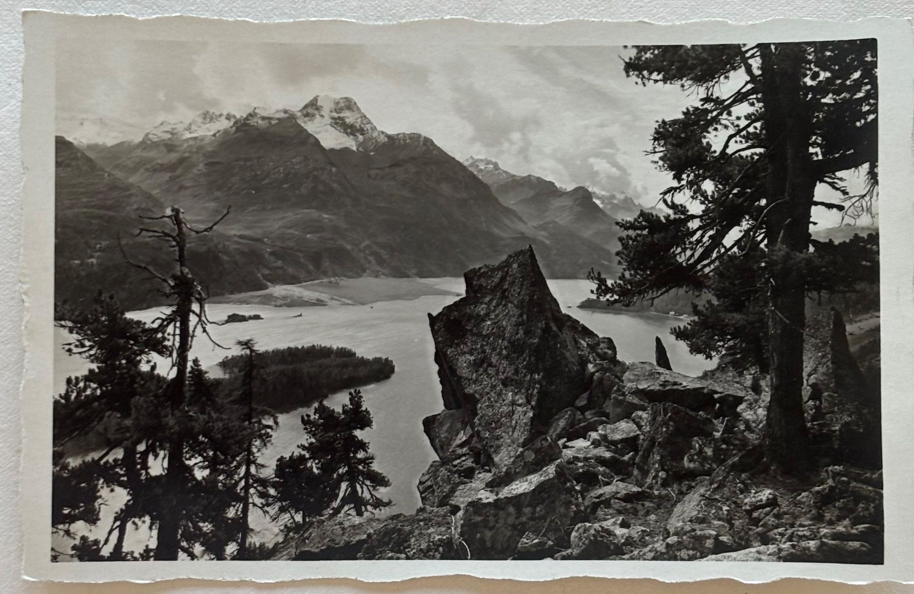 Cartoline postali: E. Meerkämper, Davos - Sils im Engadin – Usato da Frauenfeld venduto da Merk52