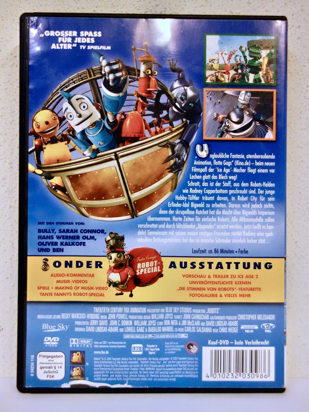 Tutti i DVDs: DVD ROBOTS TRICKFILM – Nuovo (secondo la descrizione) da Kerzers venduto da wisaundso 1