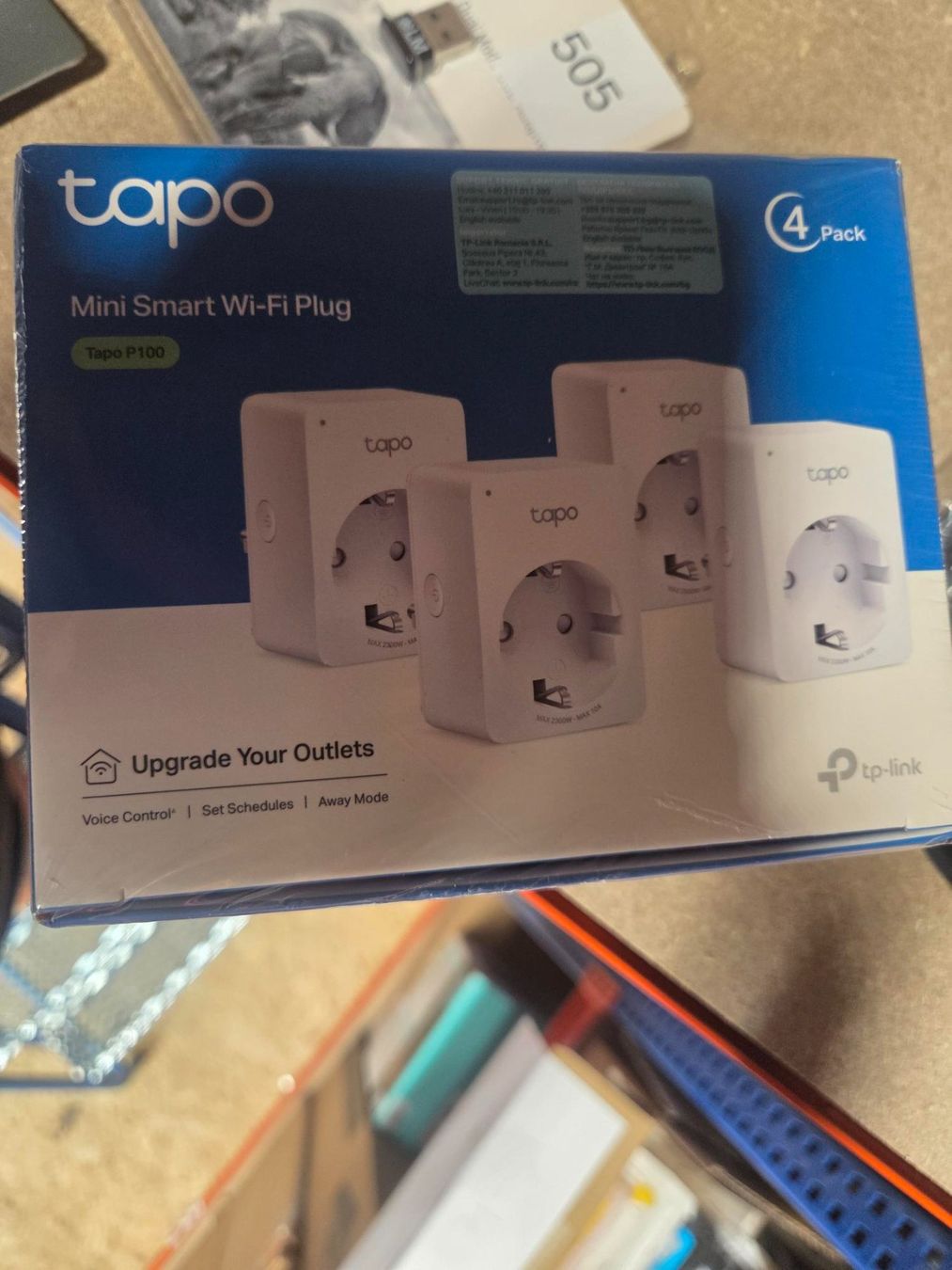 TP-Link Fiches d'alim.: Steckdose TP-LINK Tapo P100 V1.2 – Neuf avec emballage d'origine à Gossau ZH par OrderflowAG
