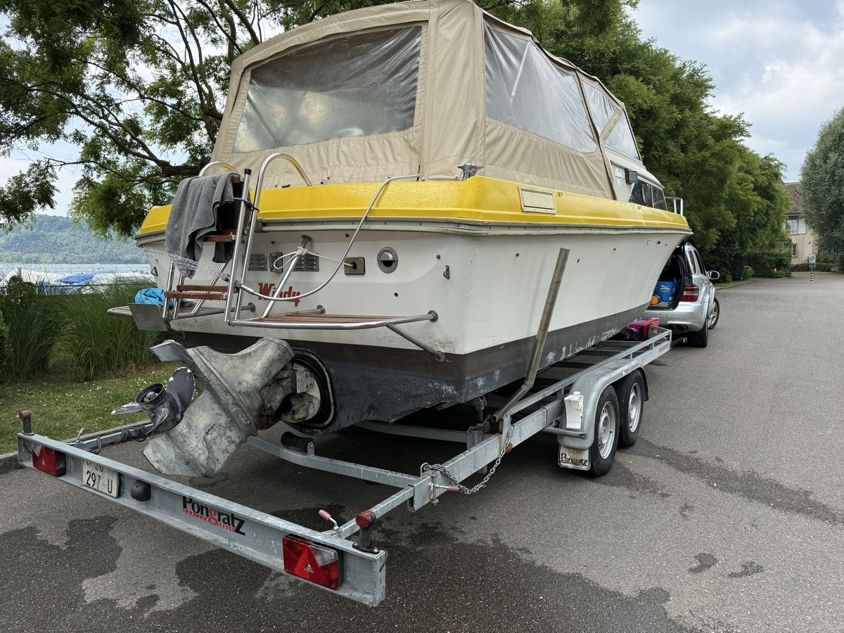 Windy Barche: Boot Windy 22 Wohnboot – Usato da Trimbach venduto da Goldesel0 5