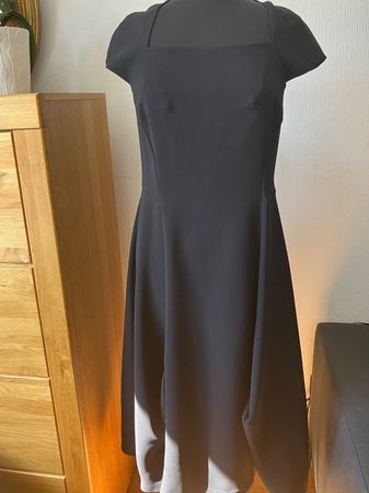 Robe noire LILITTH  élégante, idéale pour l'automne Taill M