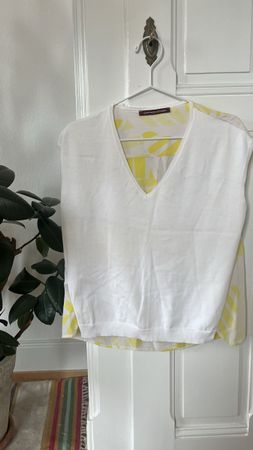 Top en soie et coton comptoir des cotonniers