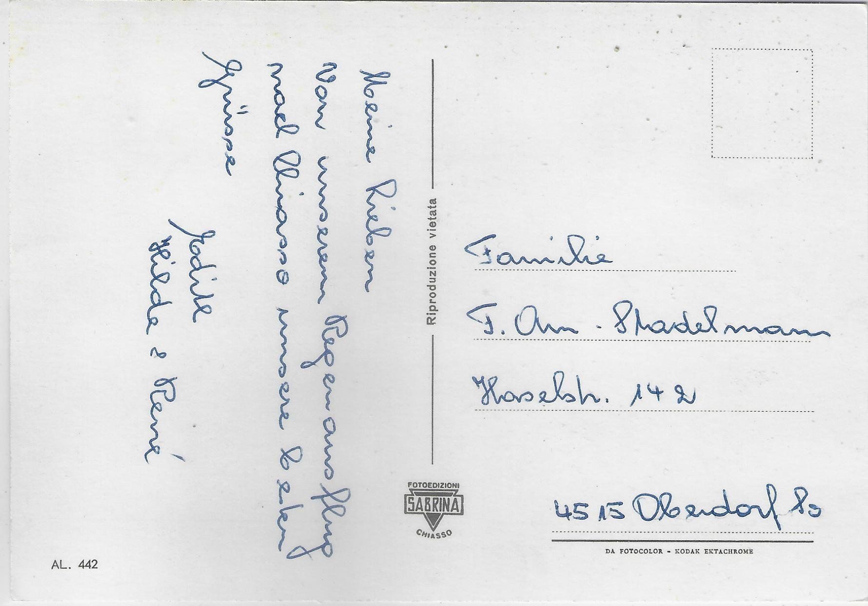 Cartoline postali: Chiasso - Multiview – Usato da Ettingen venduto da Kartenplanet 1