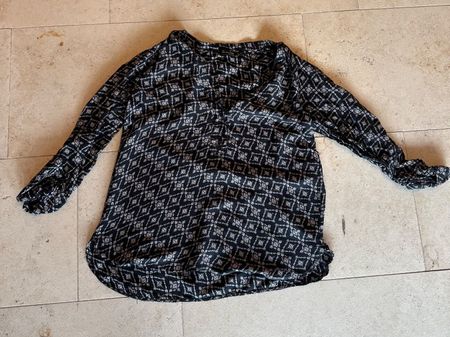 Bluse Massimo Dutti Langarm Grösse34