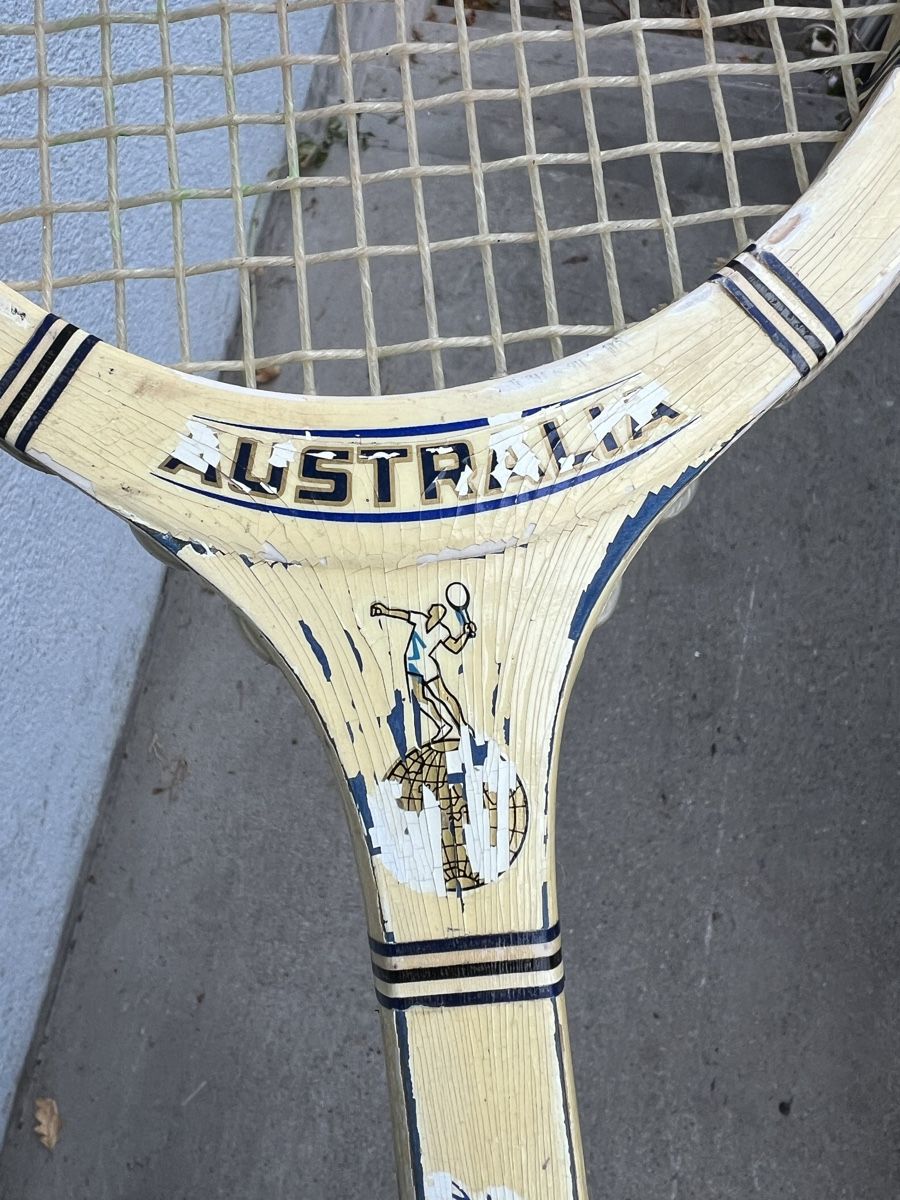 Racchette: Antiker Tennisschläger – Usato da Solothurn venduto da Spicar 2