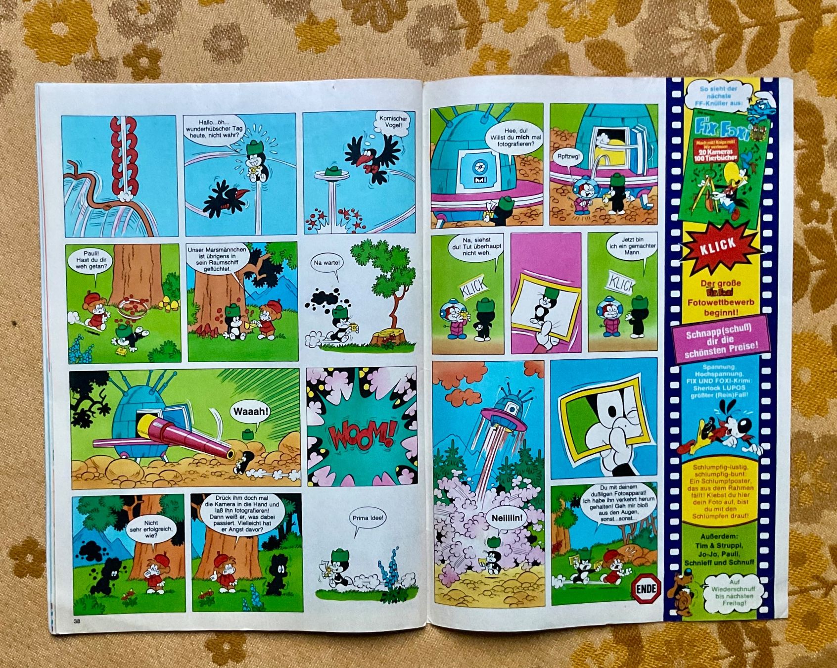 Fumetti: Fix und Foxi Heft Nr 15 von 1977 – Usato da Endingen venduto da nathan05 8
