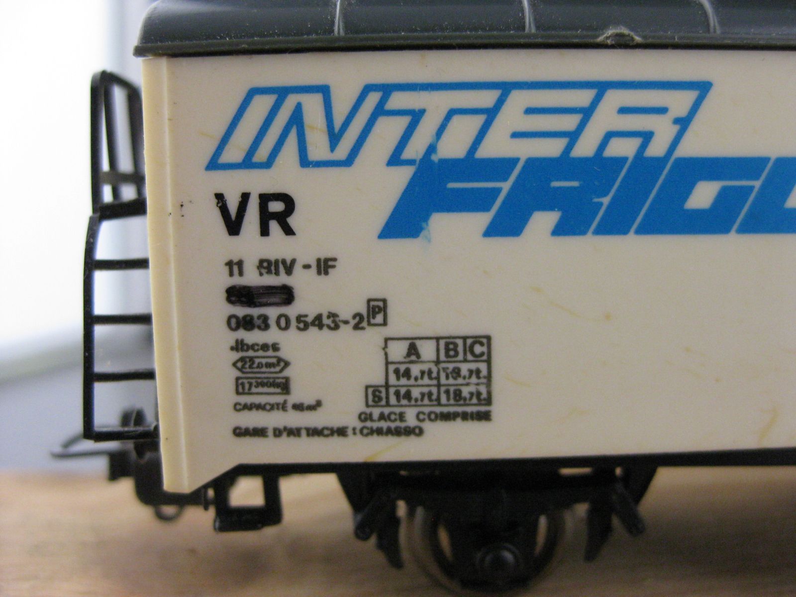 Lima Modellini di ferrovie: Lima VR Güterwagen InterFrigo – Usato da Malters venduto da Marosko 1
