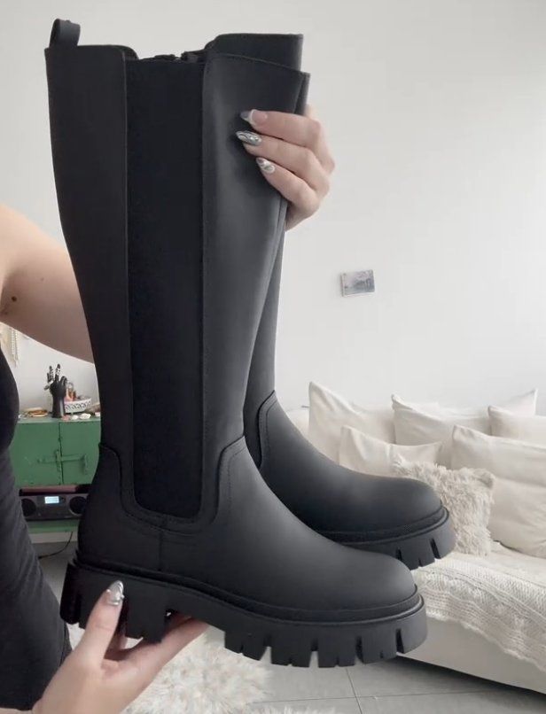 Scarpe da uomo: Stiefel - black Neu – Nuovo e nell'imballaggio originale da Selkingen venduto da Geneviev