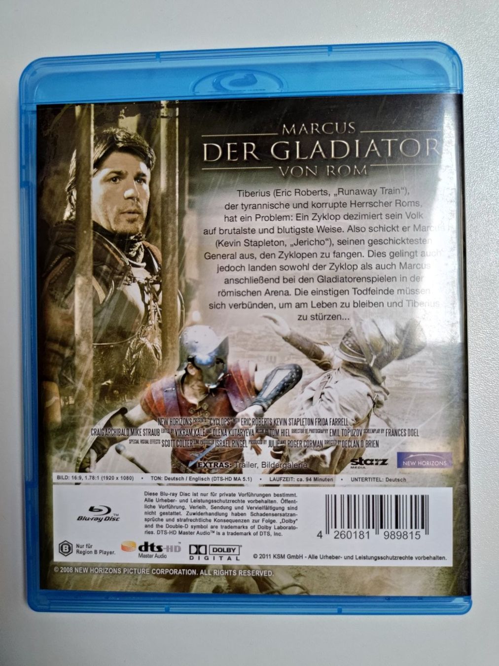 Tutti i DVDs: Marcus - Der Gladiator von Rom – Usato da Liestal venduto da Kratzilla 2