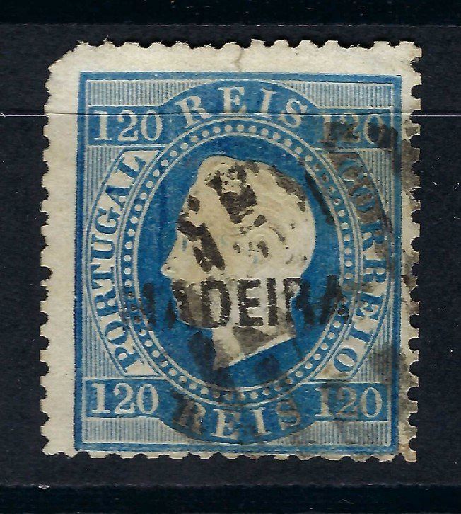 Alle Briefmarken: Portugal   Madeira 1871-76 – Gebraucht aus Laupersdorf von Rc.Jb