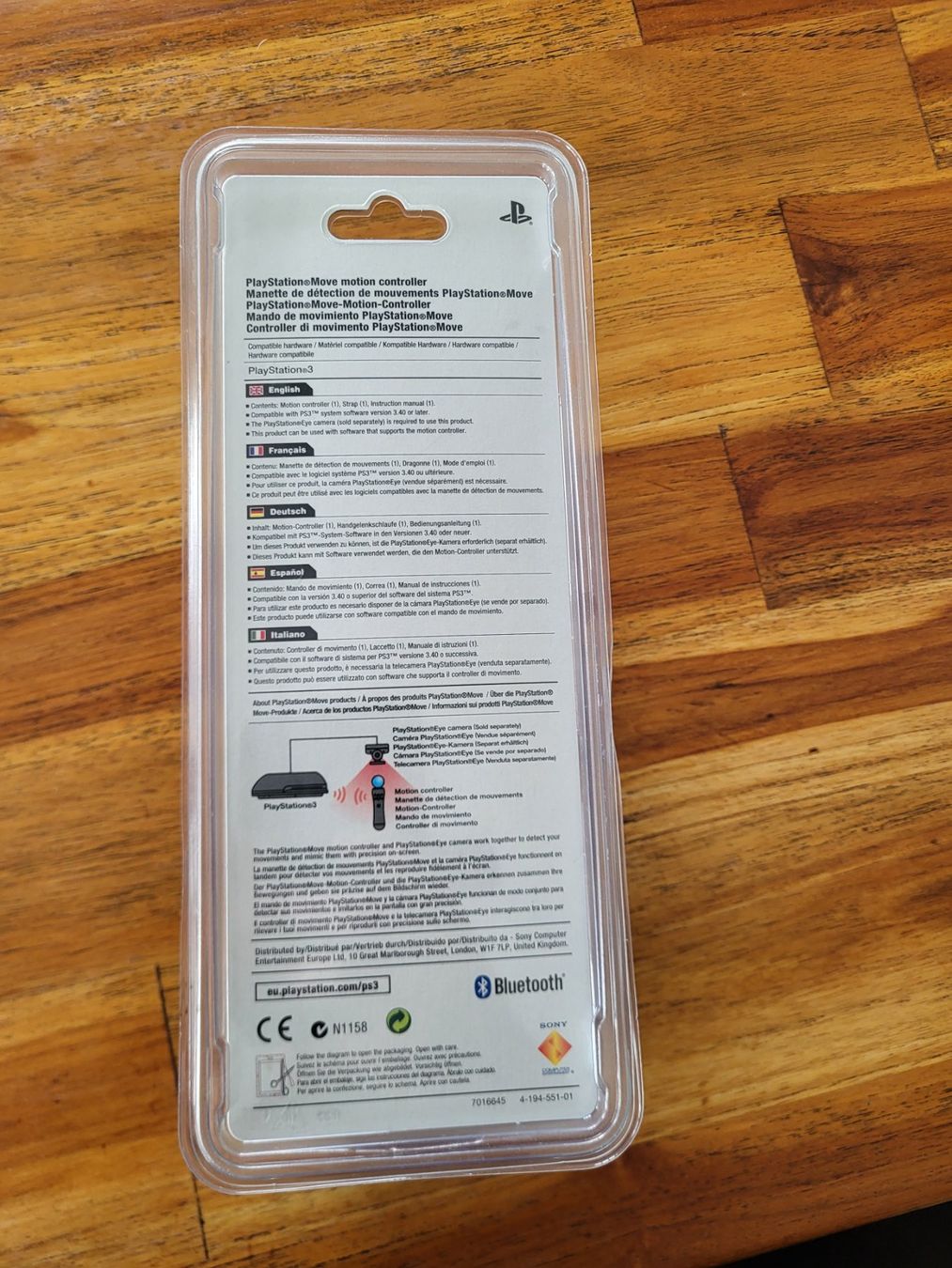 Controller: Playstation Move Motion Controller - Neu & Original – Nuovo (secondo la descrizione) da Niederhelfenschwil venduto da Bruce019 1