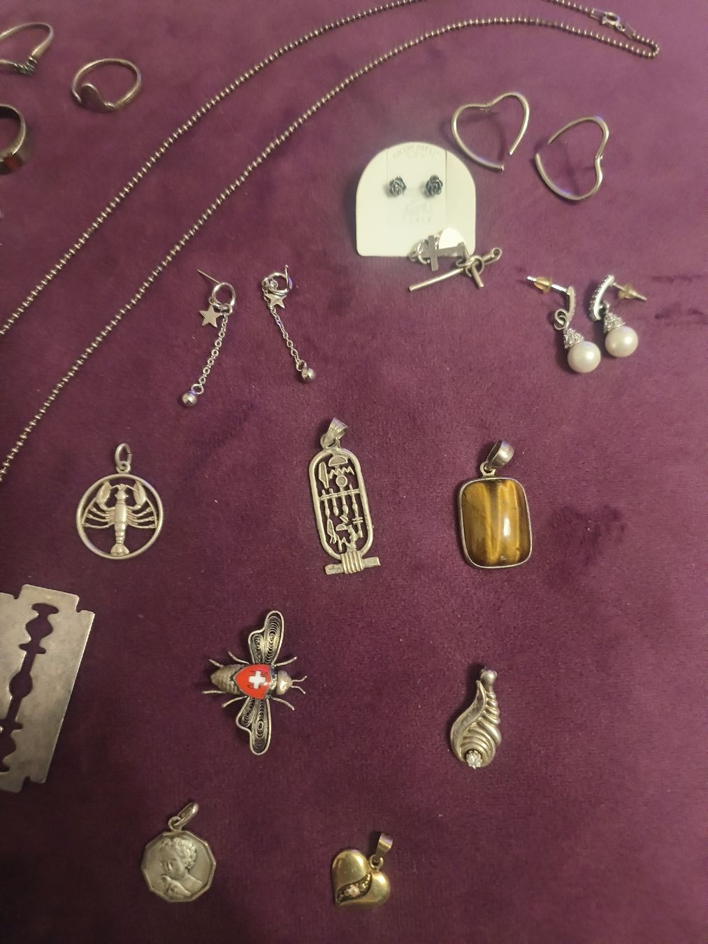 Altri gioielli: lot bijoux en argent 925 – Usato da Pampigny venduto da Nathbn 2