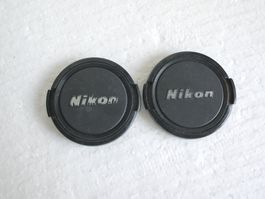 Vintage 2x Nikon 52mm Vordeckel / 2x bouchons avant. Japan.