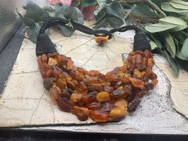 Vintage Statement  Bernsteincollier