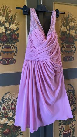 Elegantes Cocktailkleid in altrosé