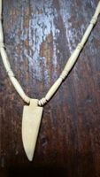 Bein Halskette Surfer Büffel Knochen Kette Herren Kette 40cm