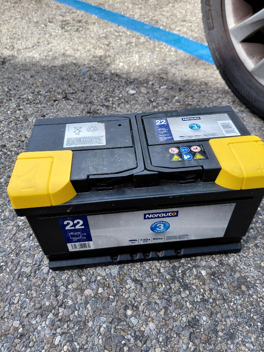 Batterie: Autobatterie 12v 80Ah – Nuovo (secondo la descrizione) da Liebefeld venduto da verapalle