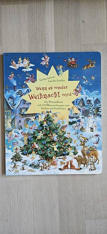 Libri: Wenn es wieder Weihnacht wird Wimmelbuch – Usato da Baden venduto da Boomer76