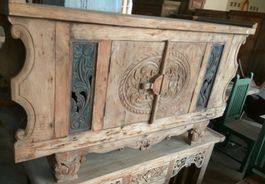 Sideboard Teakholz Kommode Anrichte Küchenschrank Esszimmer