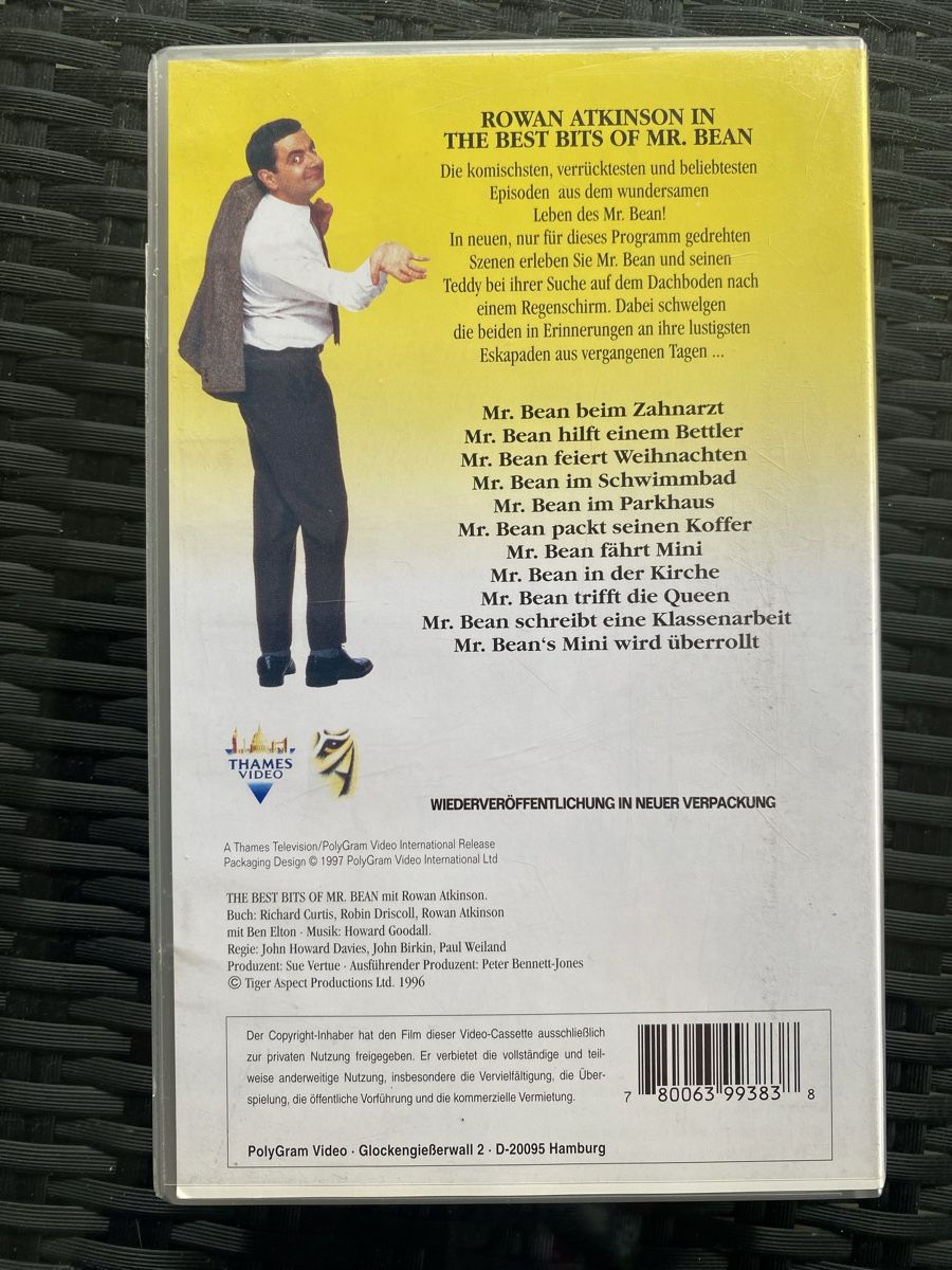 Tutti i VHS: VHS Best of Mr. Bean – Usato da Emmenbrücke venduto da ste_2t9w 1