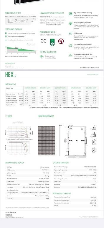 Panneaux solaires: Panneaux solaires 425w – Neuf avec emballage d'origine à Chesières par henchozc
