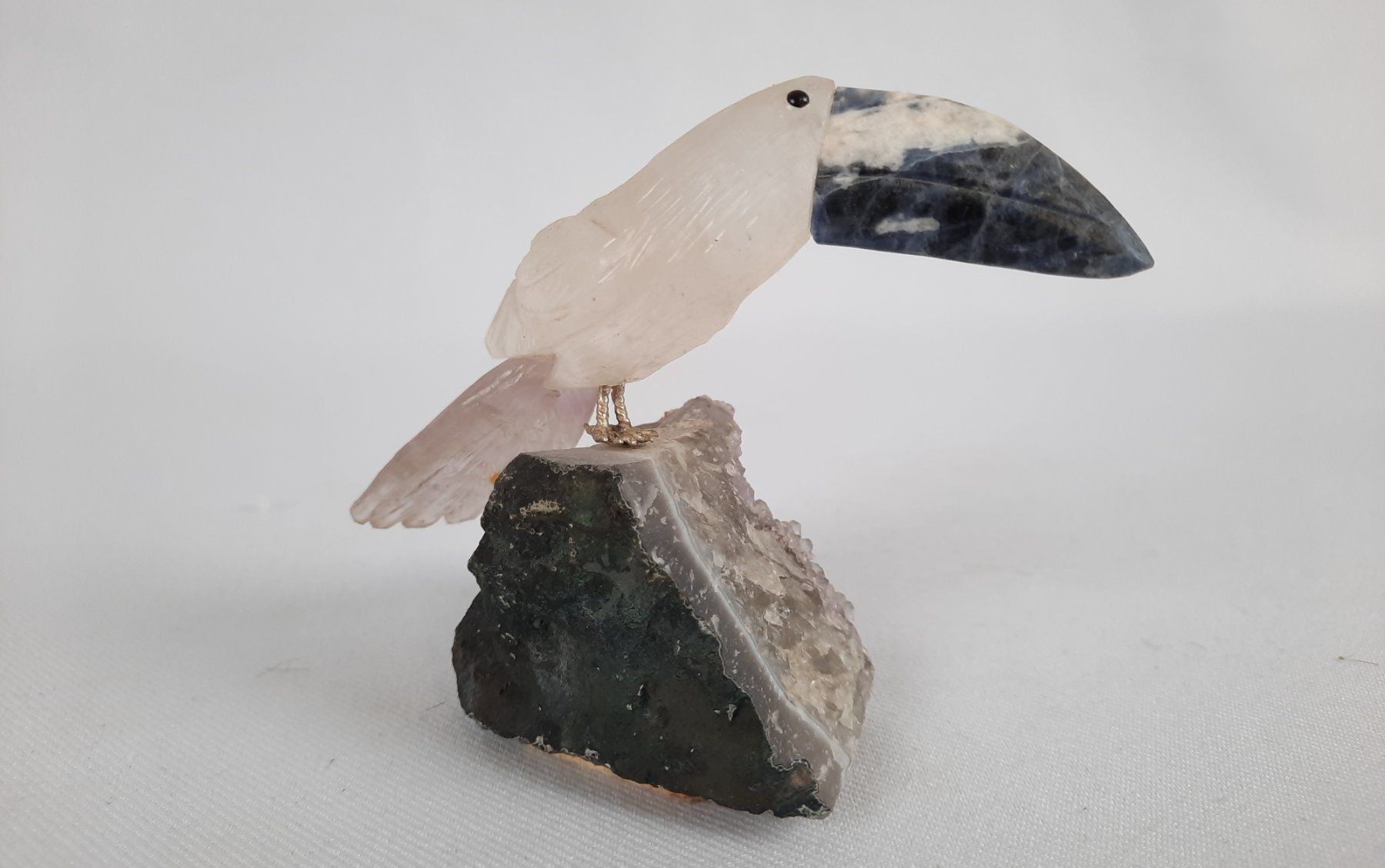 Minerali & Pietre curative: 3 Amethysten mit Vögeln – Usato da Beinwil am See venduto da Restwert_Beinwil 8