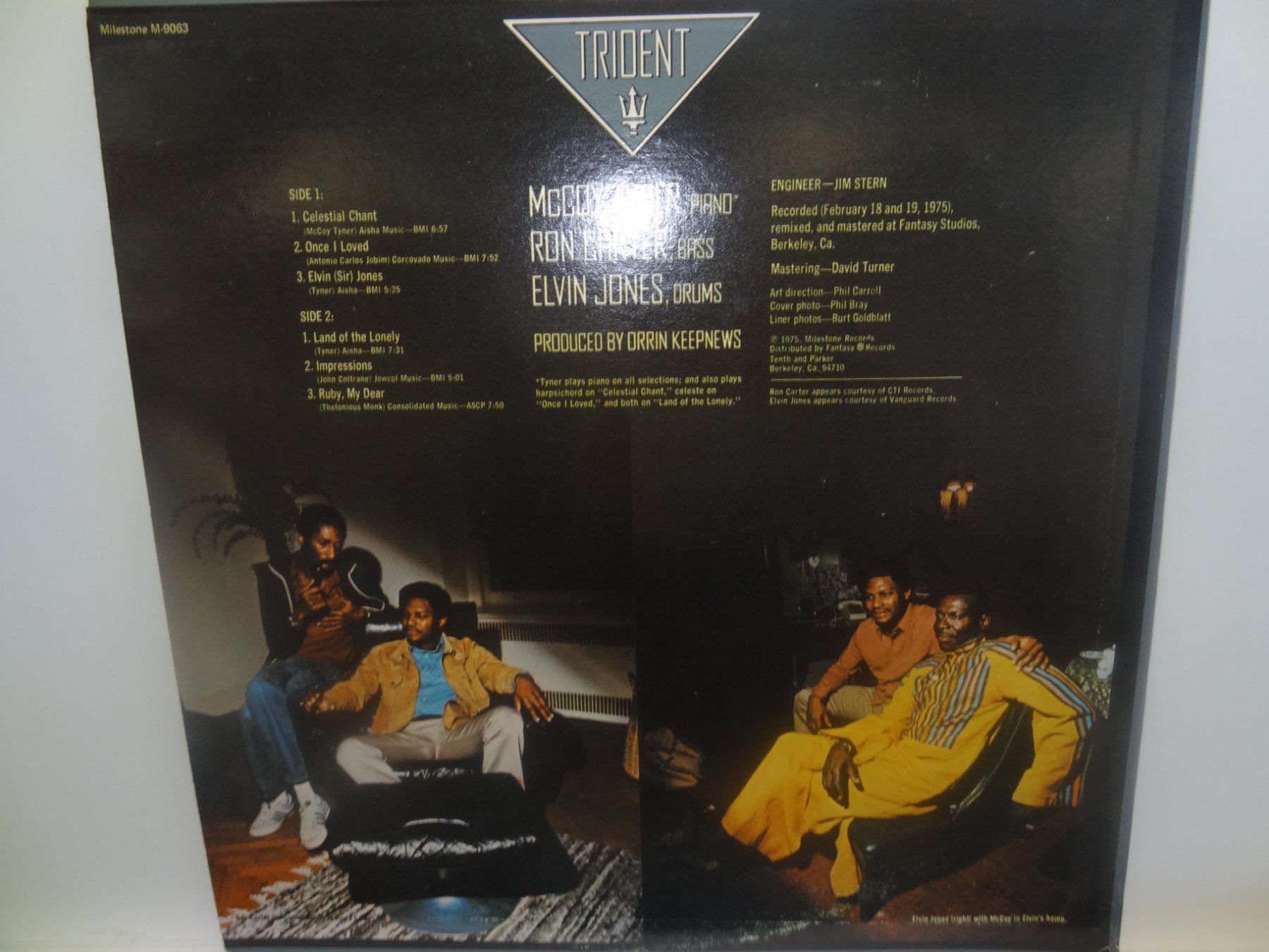 Dischi in vinile: McCoy Tyner - Trident (LP, 1975, Jazz) – Usato da luzern venduto da musicandart 1